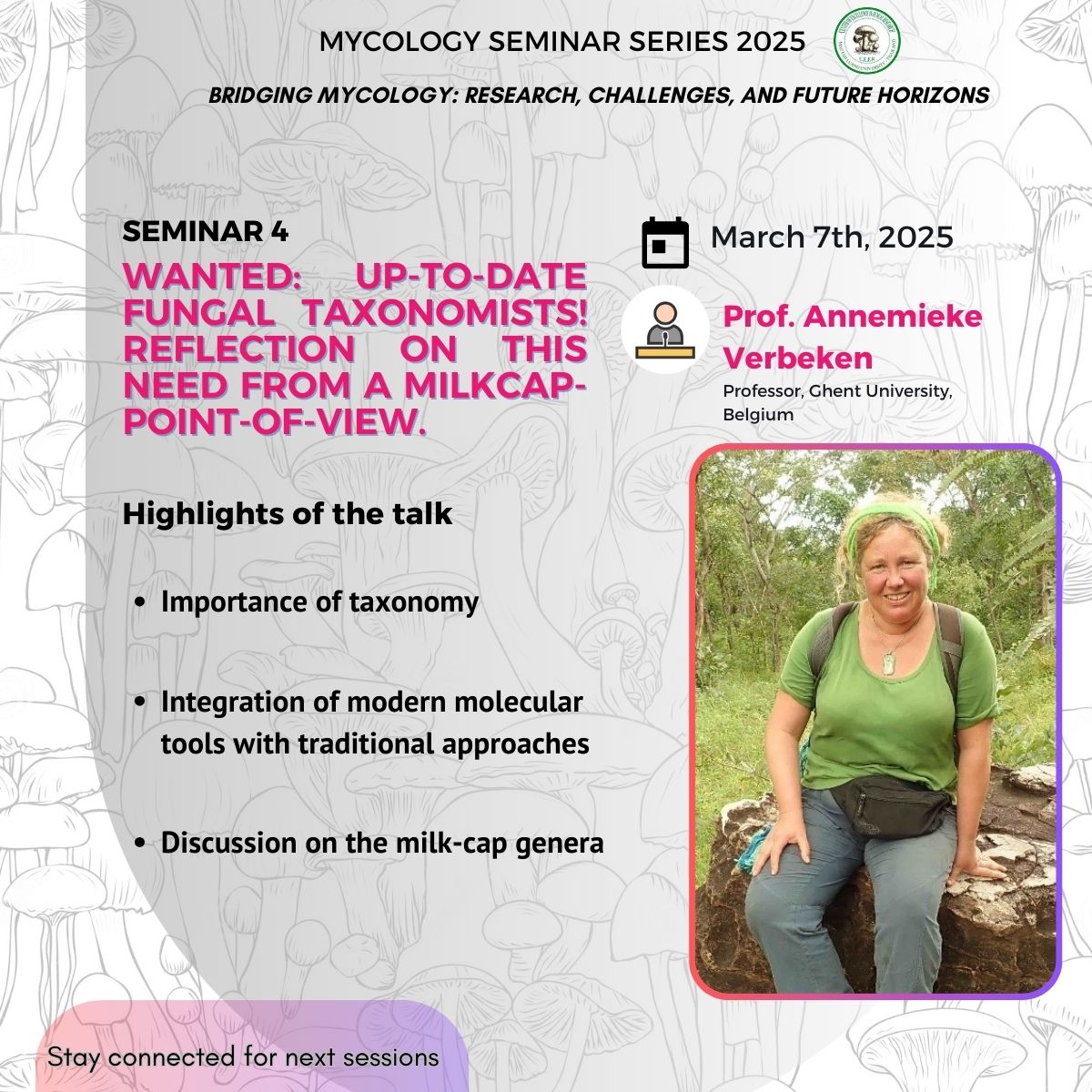2025 Mycology Seminar Series - March(4 session)